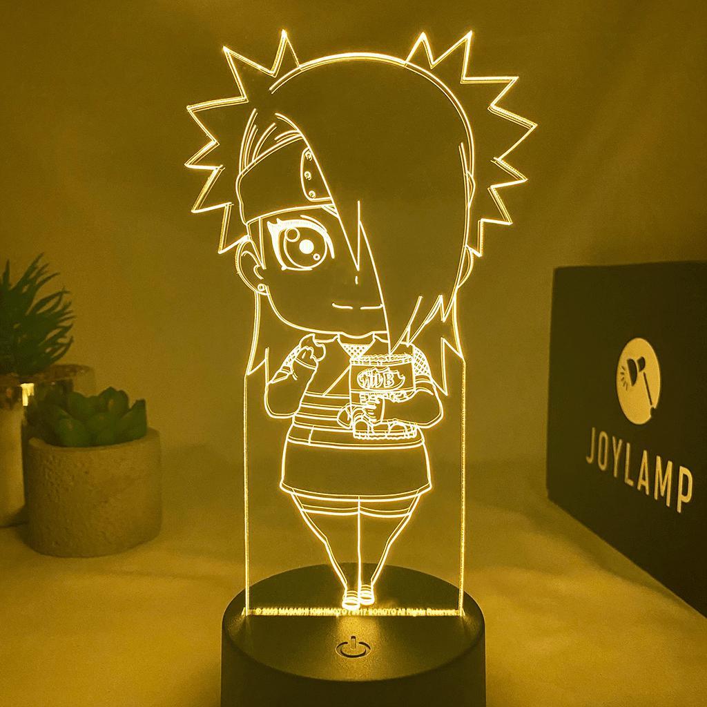joylamp Chocho Akimichi sd lampe 3d 2d manga Boruto Naruto Next Generations