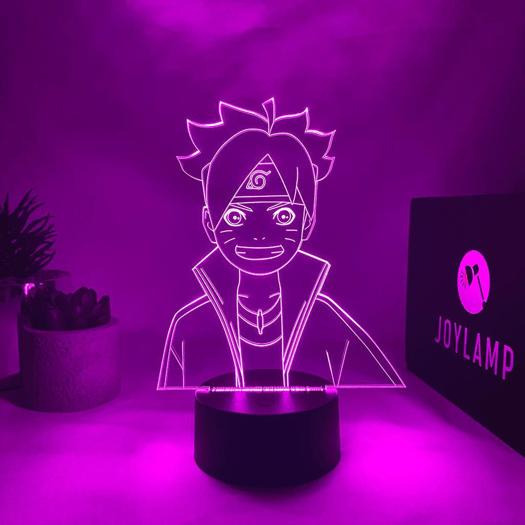 Lampada 3D Naruto Uzumaki JoyLamp | 16 Colori, Telecomando, USB, Collezione Ufficiale - Foto 5