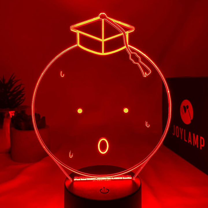 JoyLamp Koro-sensei choque assassination classroom lampe led manga lampe 2d 3d