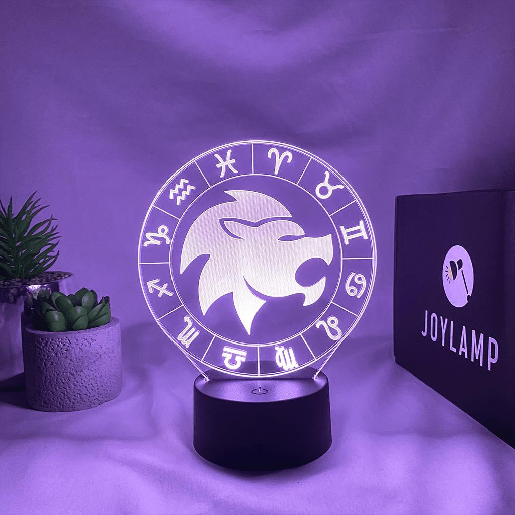 joylamp astro zodiac Lion lampe 2d 3d led