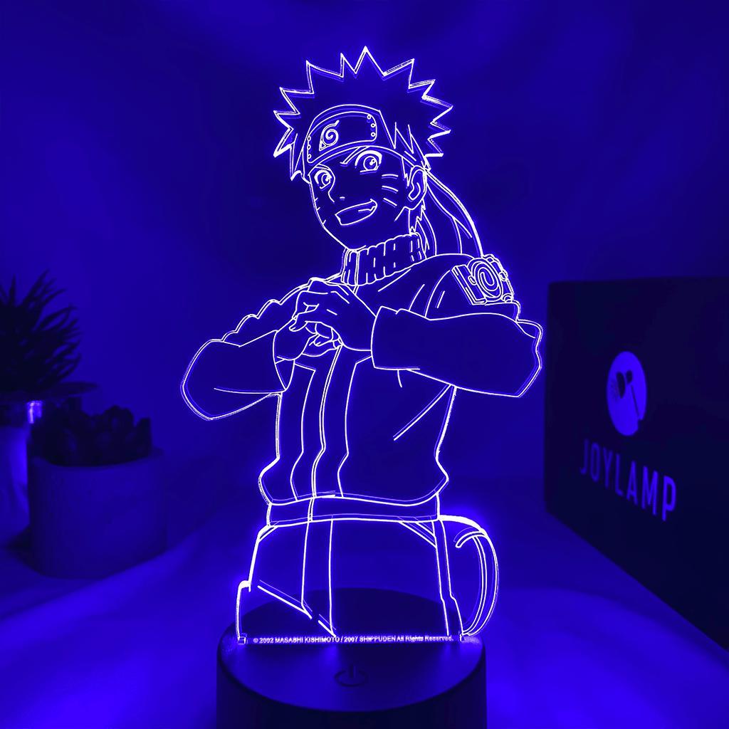 joylamp Naruto Uzumaki de Naruto Shippuden lampe 2d 3d