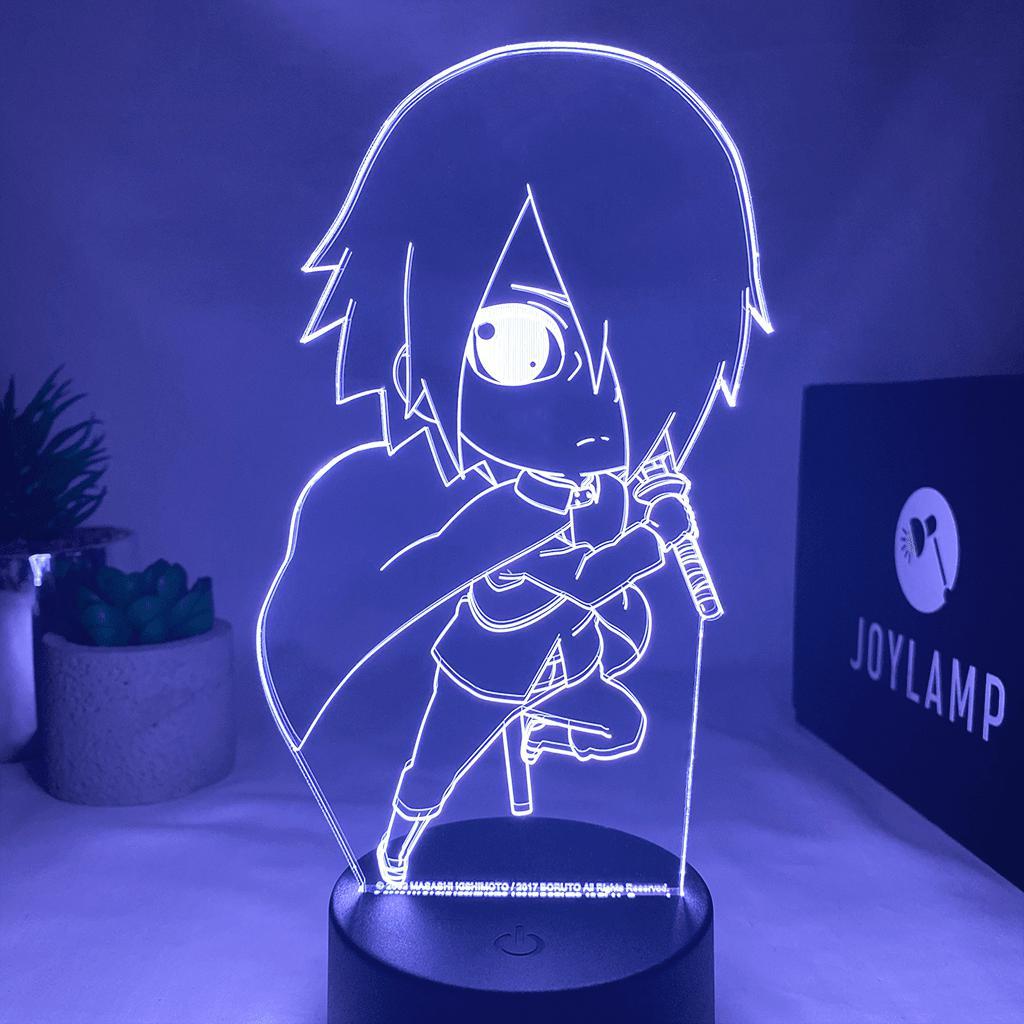 joylamp sasuke uchiwa sd lampe 3d 2d manga Boruto Naruto Next Generations