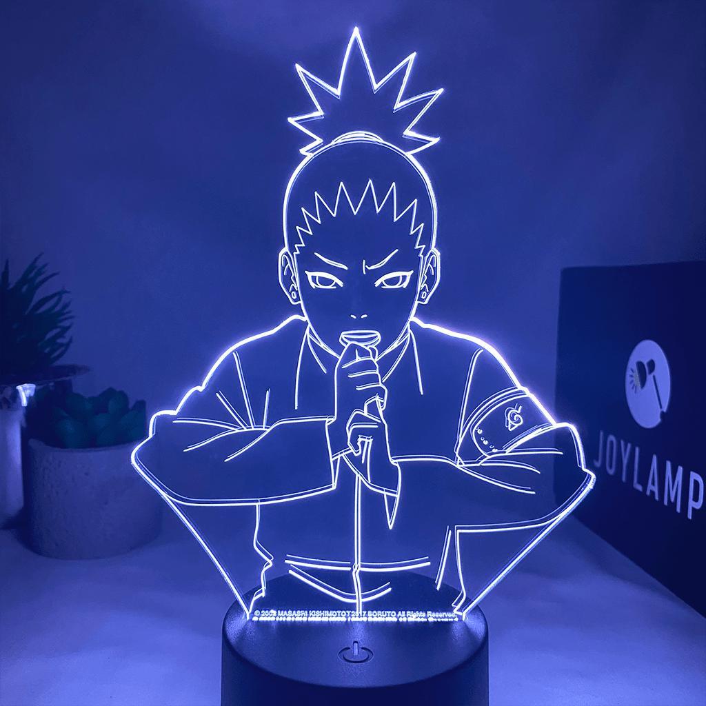 joylamp Shikadai Nara lampe 3d 2d manga Boruto Naruto Next Generations